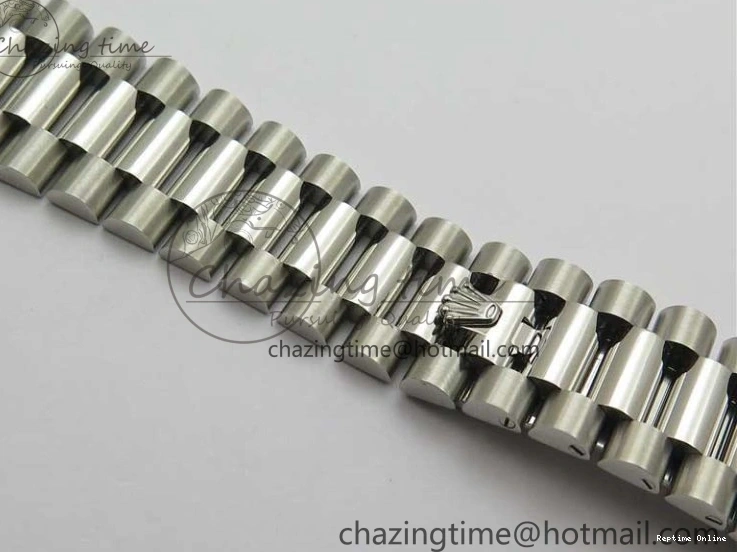 0501 WaterResistant Day Date 40 SS Bp Maker 1:1 Best Edition Tiffany Blue Roman Dial on SS Bracelet A 2549
